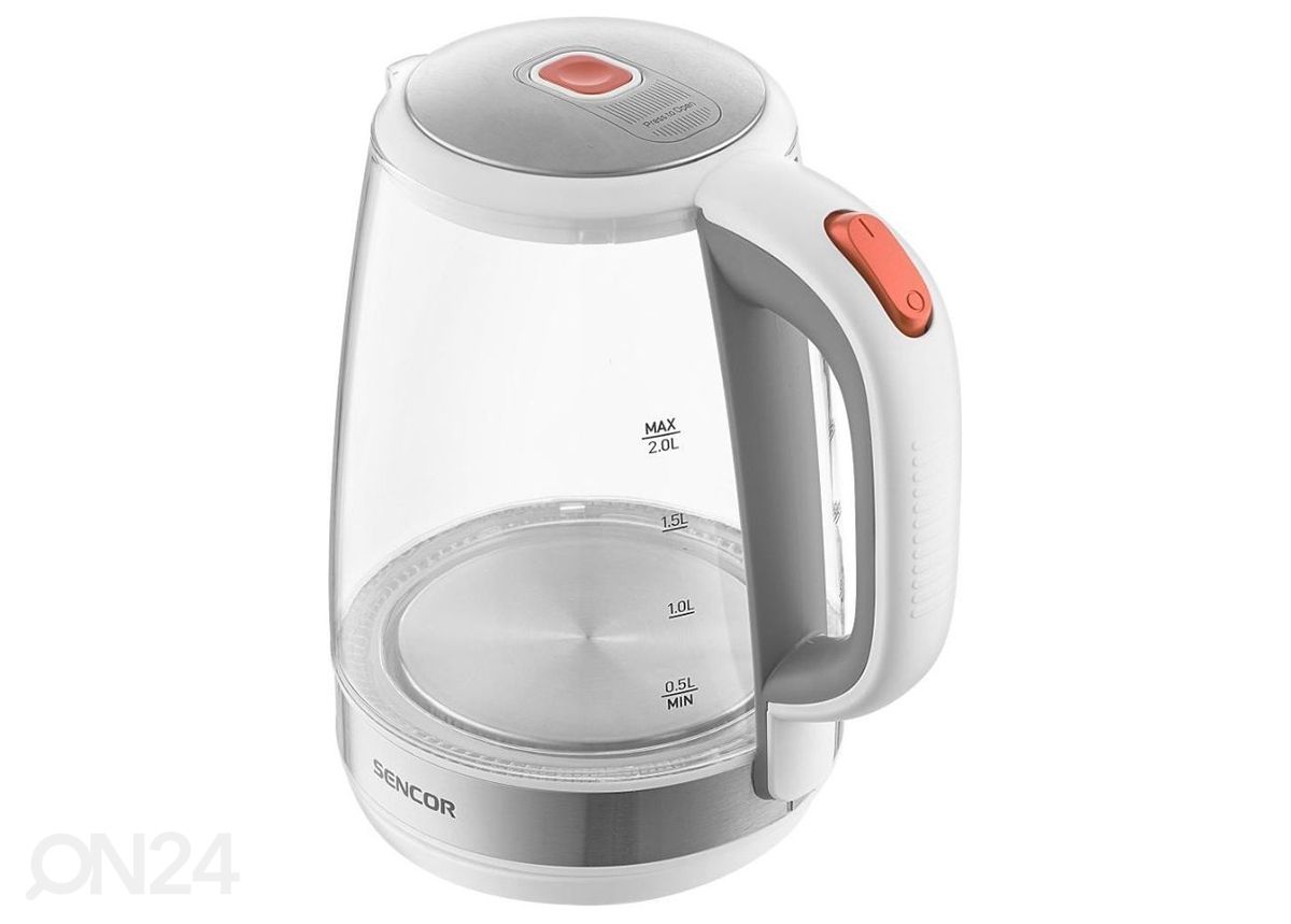 Lasinen vedenkeitin Sencor SWK20A80GY kuvasuurennos