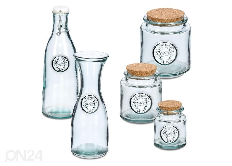 Lasipullo Recycled, 990 ml kuvasuurennos