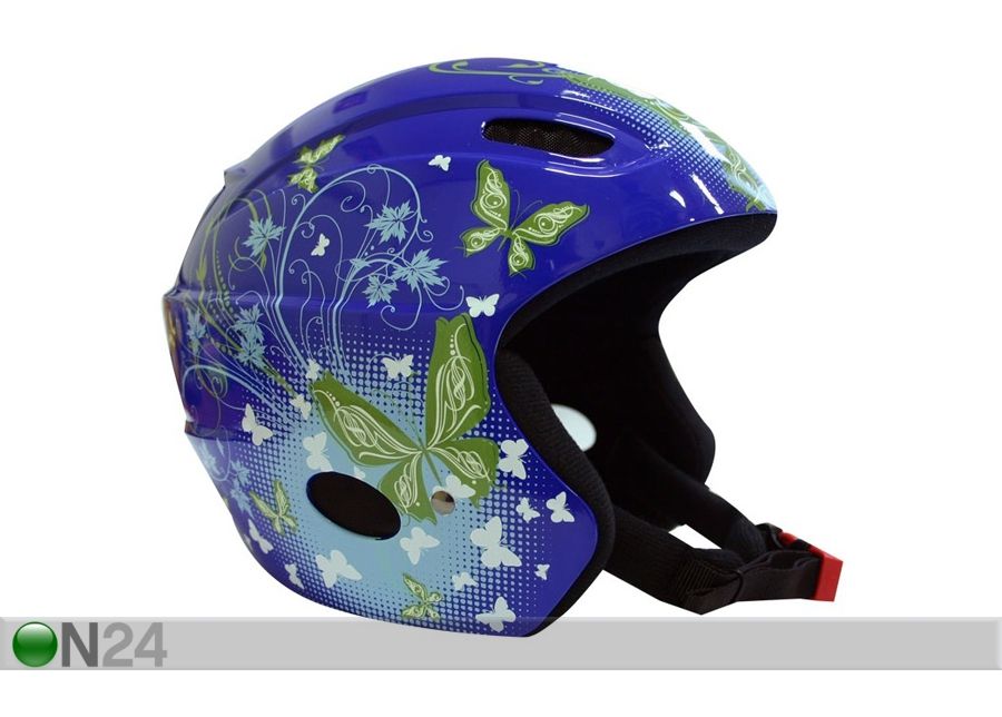 Lasten hiihto- ja lumilautakypärä kuvasuurennos