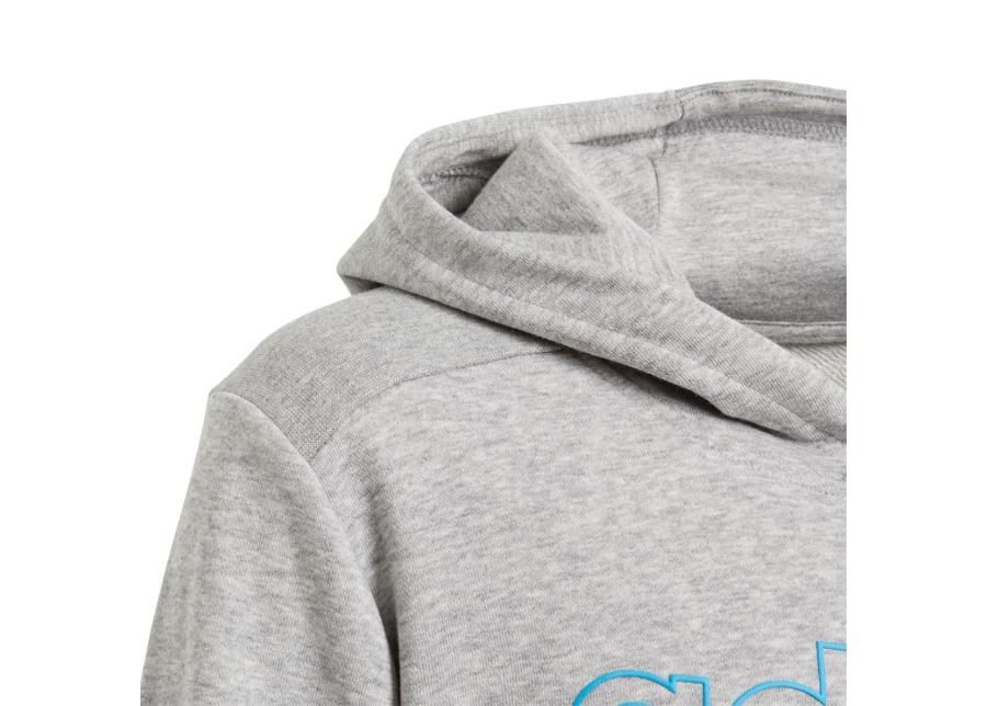 Lasten huppari Adidas Essentials Commercial Linear Hoodie JR DY2973 kuvasuurennos