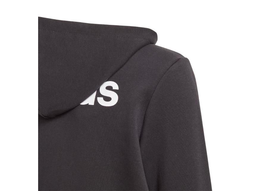 Lasten huppari Adidas JR Essentials Linear FZ Hoodie Junior DV1792 kuvasuurennos