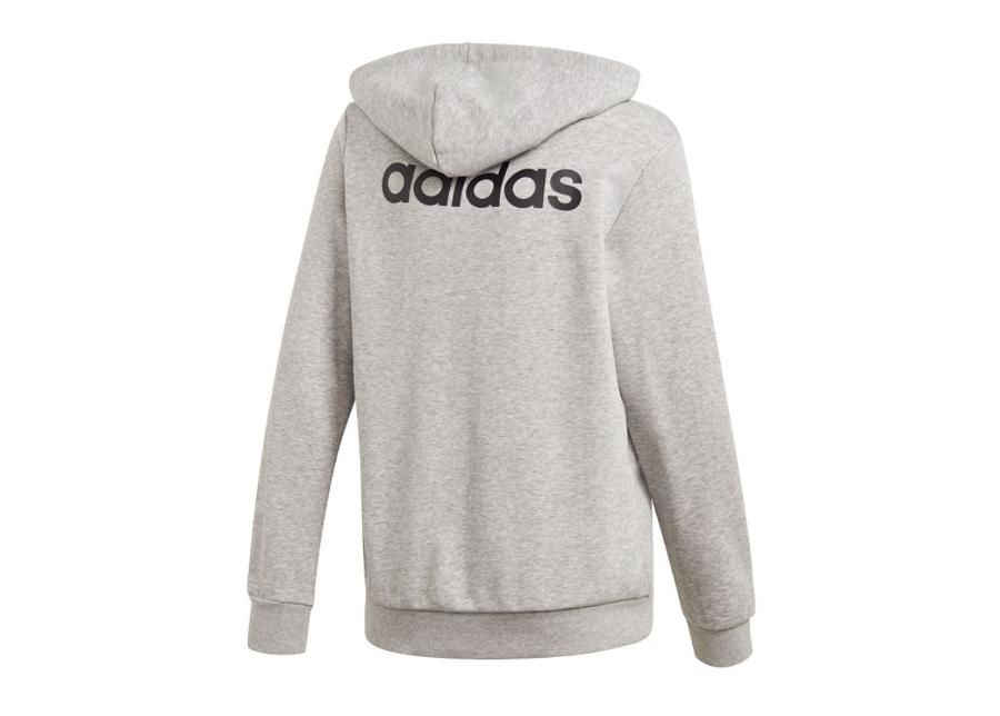 Lasten huppari Adidas JR Essentials Linear FZ Hoodie Junior DV1819 kuvasuurennos