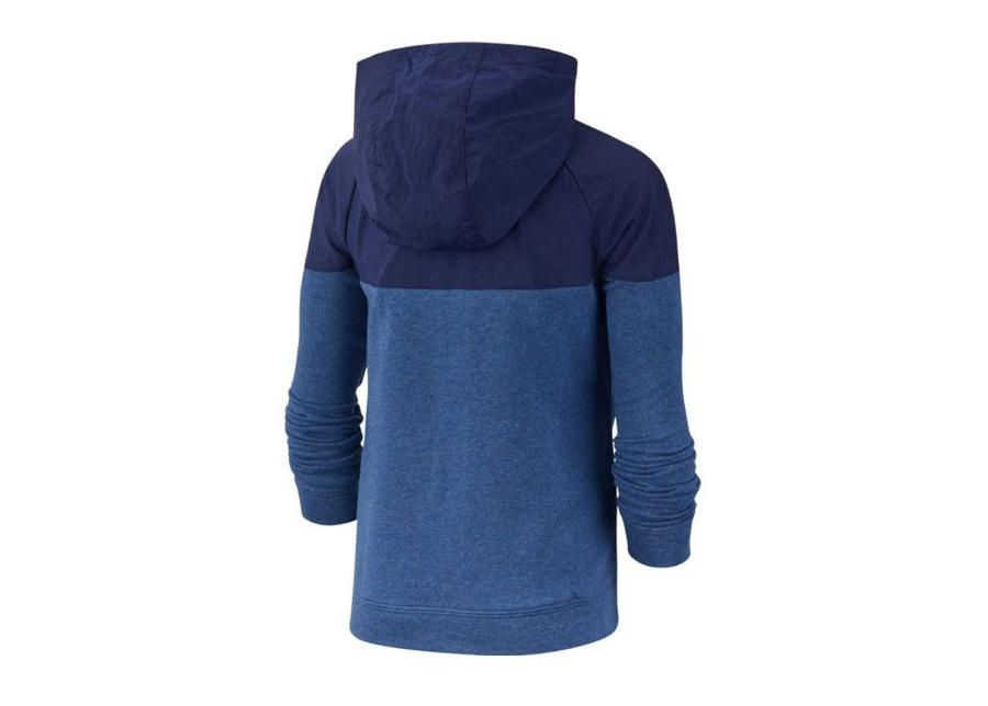 Lasten huppari Nike NSW huppari FZ AV Junior BV3665-410 kuvasuurennos