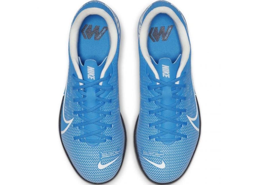 Lasten jalkapallokengät Nike Mercurial Vapor 13 Academy IC JR AT8137-414 kuvasuurennos