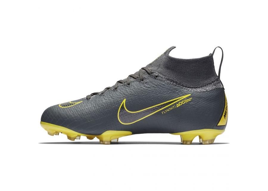 Lasten jalkapallokengät nurmelle Nike Mercurial Superfly 6 Elite FG Jr AH7340-070 kuvasuurennos