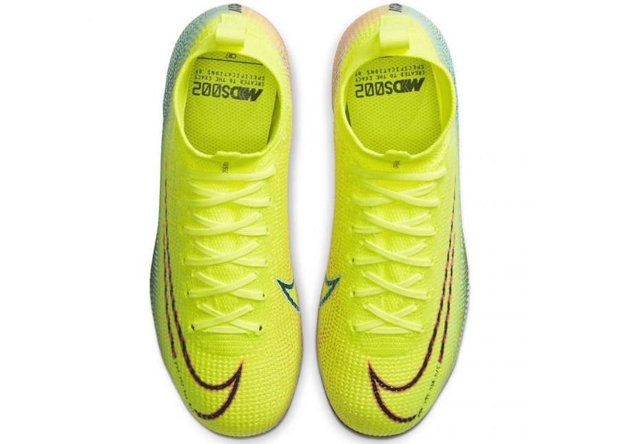 Lasten jalkapallokengät nurmelle/tekonurmelle Nike Mercurial Superfly Elite 7 MDS FG JR BQ5420-703 kuvasuurennos