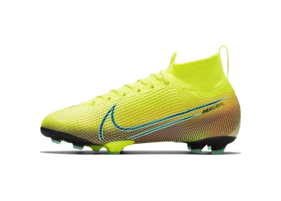 Lasten jalkapallokengät nurmelle/tekonurmelle Nike Mercurial Superfly Elite 7 MDS FG JR BQ5420-703 kuvasuurennos
