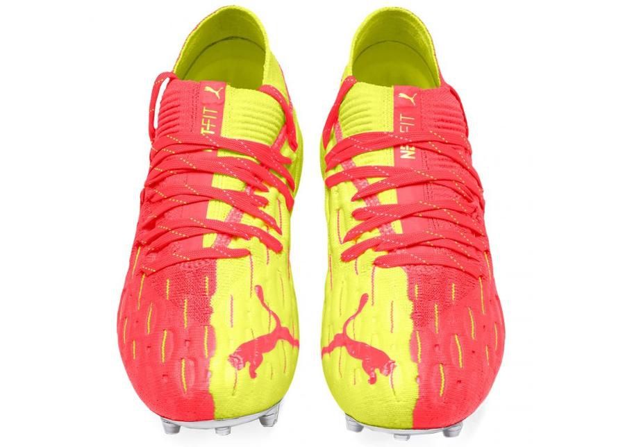 Lasten jalkapallokengät nurmelle/tekonurmelle Puma Future 5,1 Netfit OSG FG Jr AG 105 946 01 kuvasuurennos