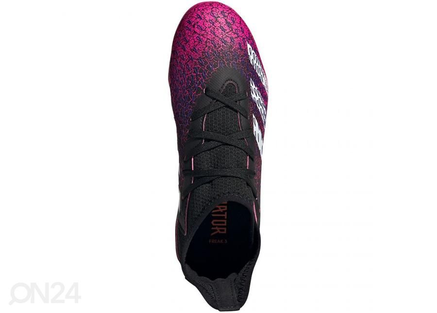 Lasten jalkapallokengät nurmikentälle Adidas Predator Freak.3 FG kuvasuurennos
