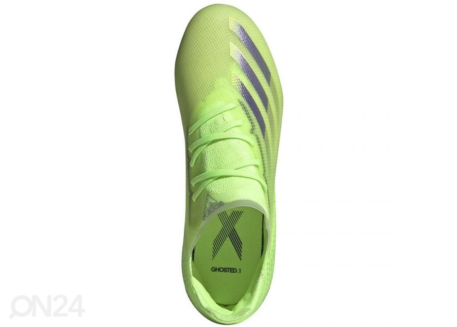 Lasten jalkapallokengät nurmikentälle Adidas X Ghosted.1 FG kuvasuurennos