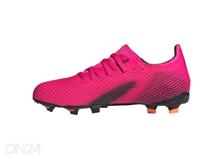 Lasten jalkapallokengät nurmikentälle Adidas X Ghosted.3 FG kuvasuurennos