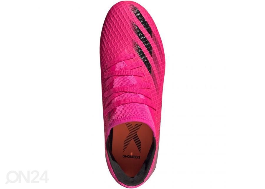 Lasten jalkapallokengät nurmikentälle Adidas X Ghosted.3 FG kuvasuurennos