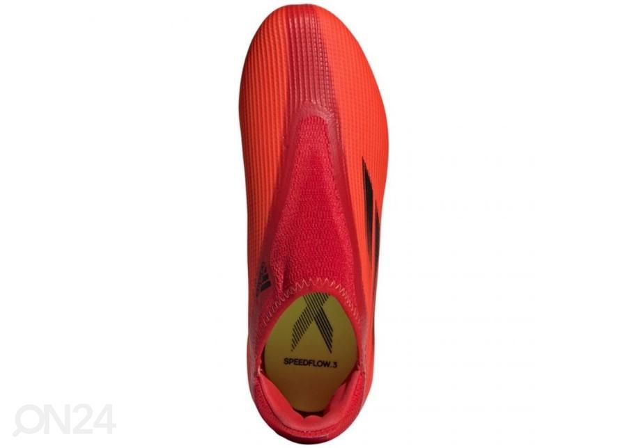 Lasten jalkapallokengät nurmikentälle Adidas X Speedflow.3 FG LL kuvasuurennos