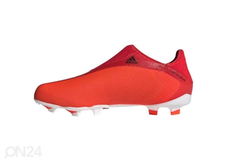 Lasten jalkapallokengät nurmikentälle Adidas X Speedflow.3 FG LL kuvasuurennos