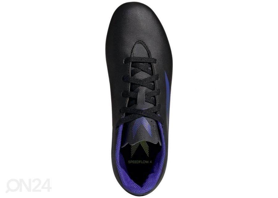 Lasten jalkapallokengät nurmikentälle Adidas X Speedflow.4 FxG kuvasuurennos