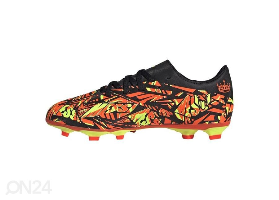 Lasten jalkapallokengät nurmikentälle/tekonurmelle Adidas Nemeziz Messi.4 FxG kuvasuurennos