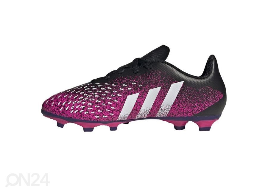 Lasten jalkapallokengät nurmikentälle/tekonurmelle Adidas Predator Freak .4 FxG kuvasuurennos