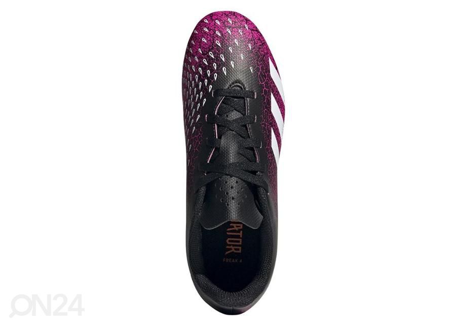 Lasten jalkapallokengät nurmikentälle/tekonurmelle Adidas Predator Freak .4 FxG kuvasuurennos