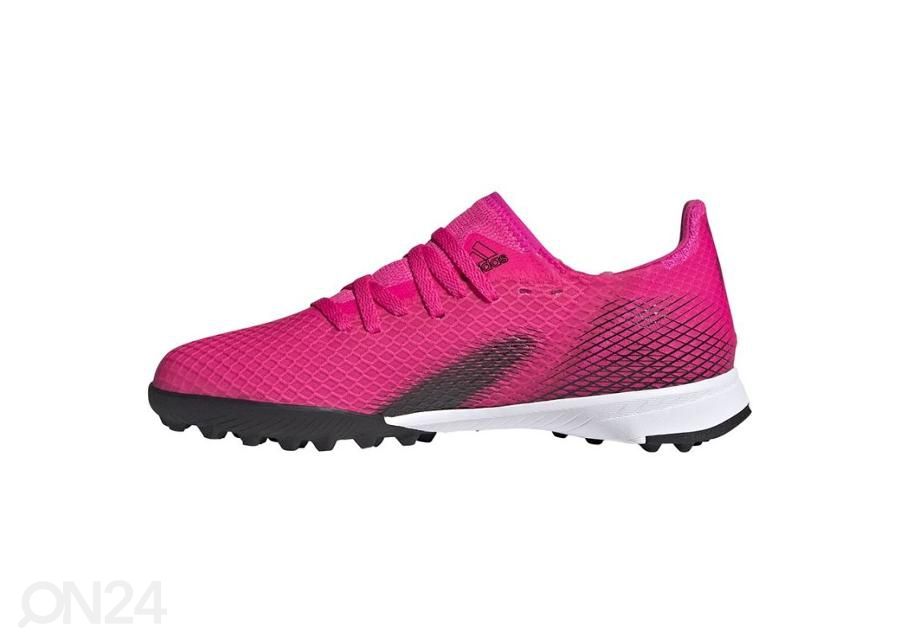 Lasten jalkapallokengät nurmikentälle/tekonurmelle Adidas X Ghosted.3 TF kuvasuurennos