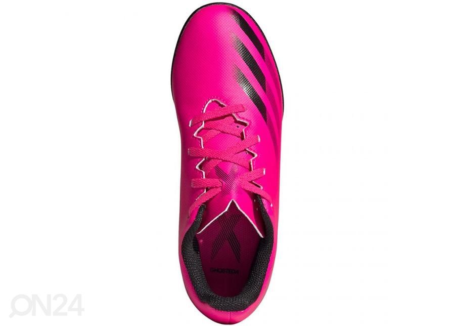 Lasten jalkapallokengät nurmikentälle/tekonurmelle Adidas X Ghosted.4 TF kuvasuurennos