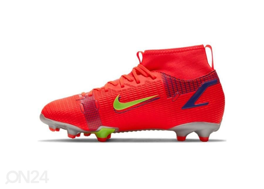 Lasten jalkapallokengät nurmikentälle/tekonurmelle Nike Mercurial Superfly 8 Academy MG kuvasuurennos