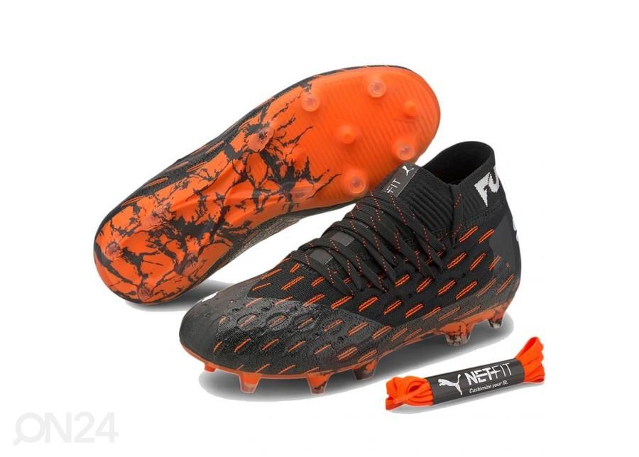 Lasten jalkapallokengät nurmikentälle/tekonurmelle Puma Future 6.1 Netfit FG AG kuvasuurennos