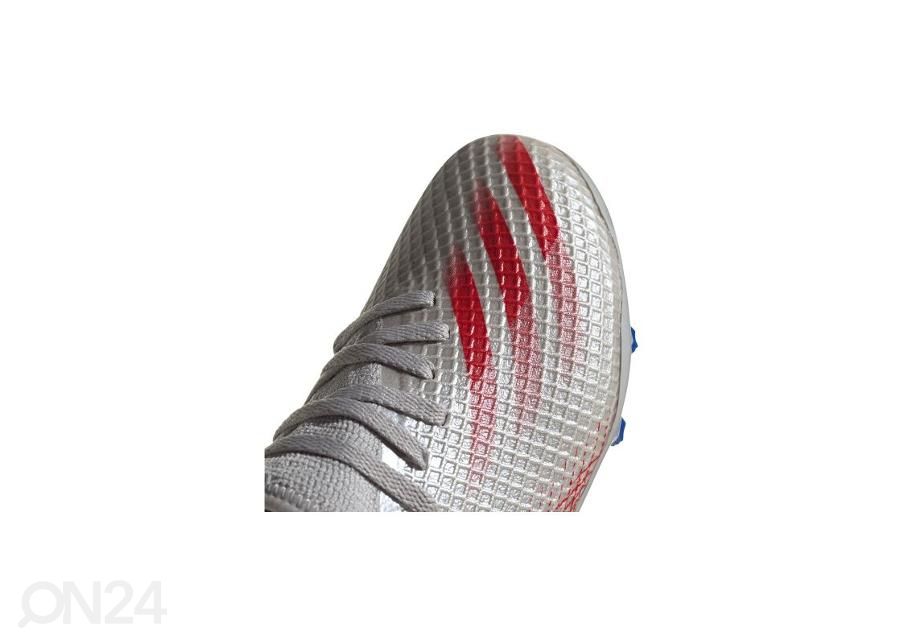 Lasten jalkapallokengät tekonurmelle Adidas JR X Ghosted.3 MG kuvasuurennos