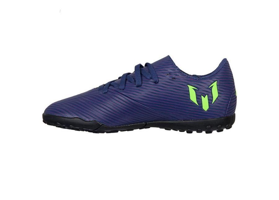 Lasten jalkapallokengät tekonurmelle Adidas Messi Nemeziz 19.04 TF Jr EF1818 kuvasuurennos