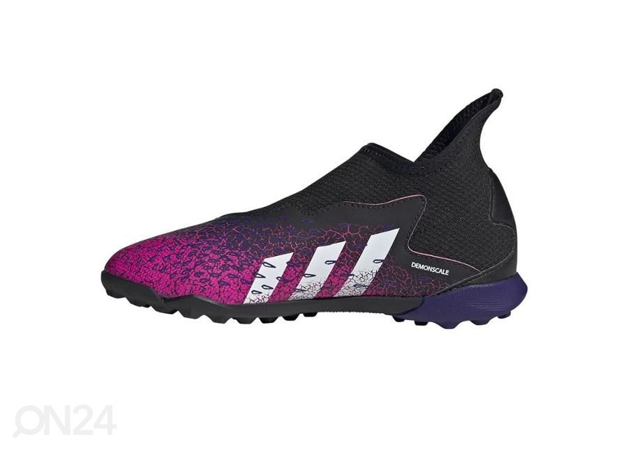 Lasten jalkapallokengät tekonurmelle Adidas Predator Freak .3 LL TF kuvasuurennos