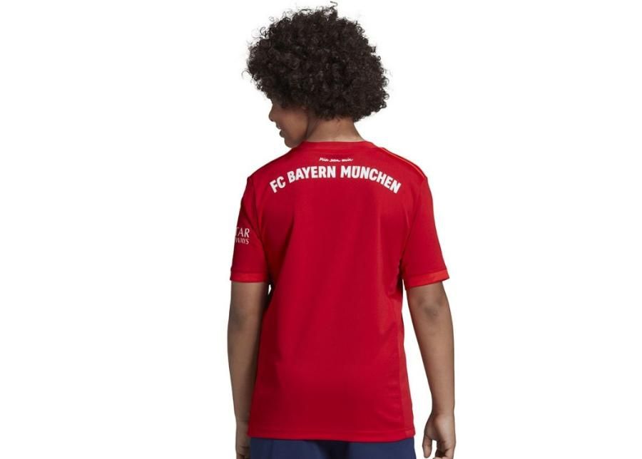 Lasten jalkapallopaita Adidas FC Bayern H JSY Y Junior DX9253 kuvasuurennos