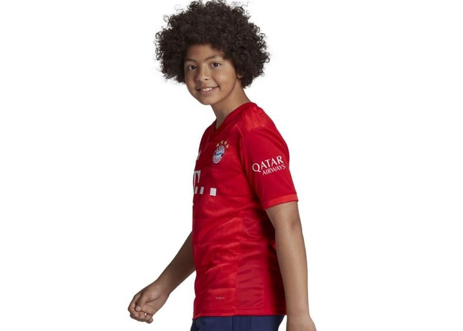 Lasten jalkapallopaita Adidas FC Bayern H JSY Y Junior DX9253 kuvasuurennos