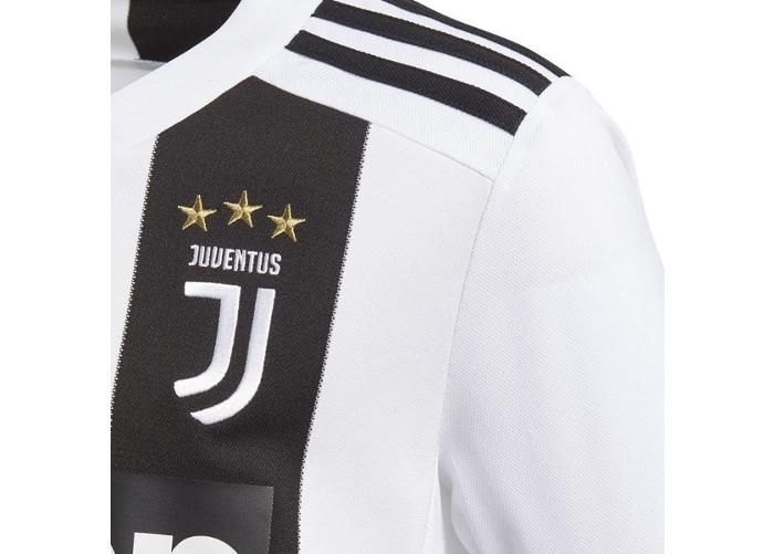 Lasten jalkapallopaita Adidas JUVE Home JSY Y Jr kuvasuurennos