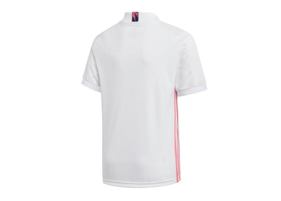 Lasten jalkapallopaita Adidas Real Madrid Home Jersey 20/21 Jr FQ7486 kuvasuurennos