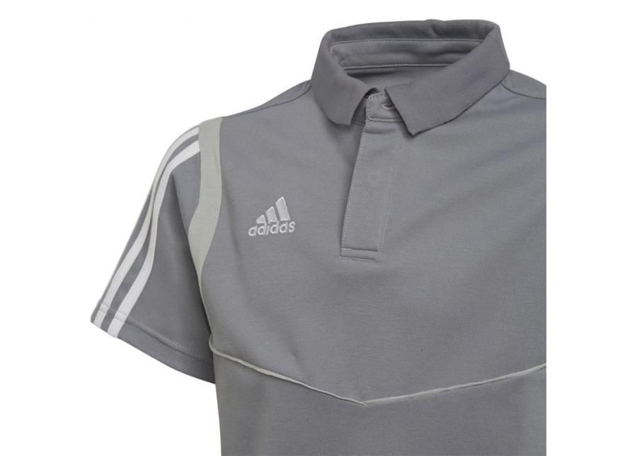 Lasten jalkapallopaita Adidas Tiro 19 Cotton Polo JR DW4737 kuvasuurennos