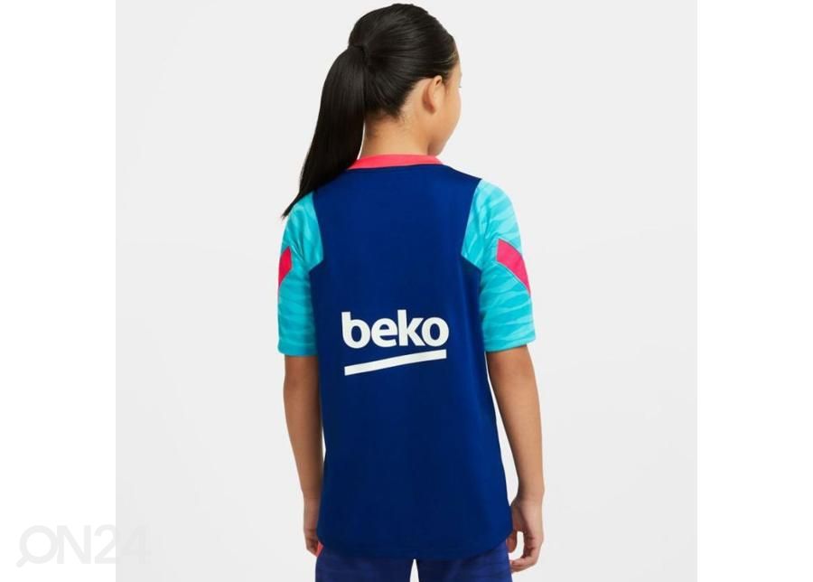 Lasten jalkapallopaita Nike FC Barcelona Strike kuvasuurennos