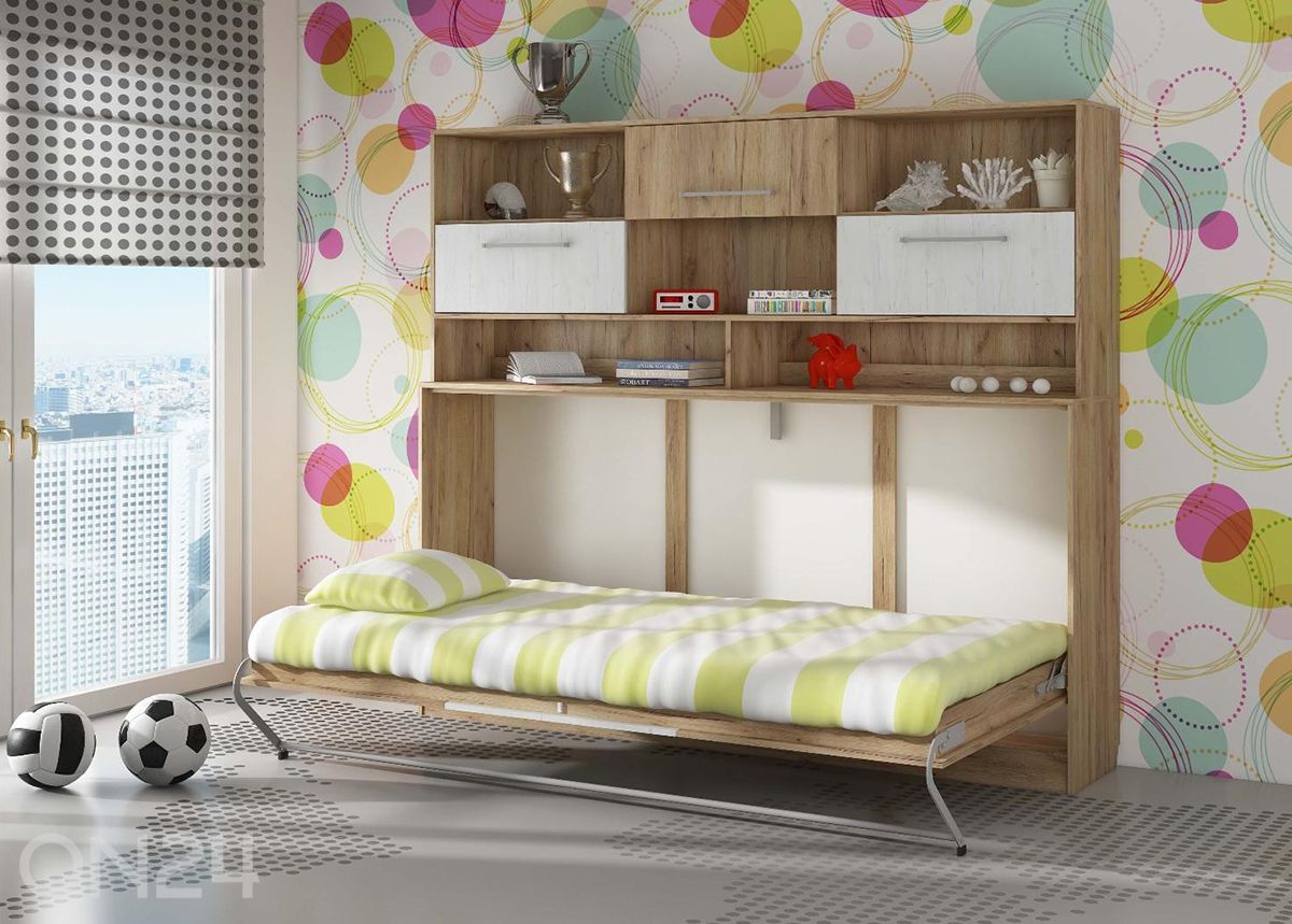 Lasten kaappisänky Mac 90x200 cm kuvasuurennos