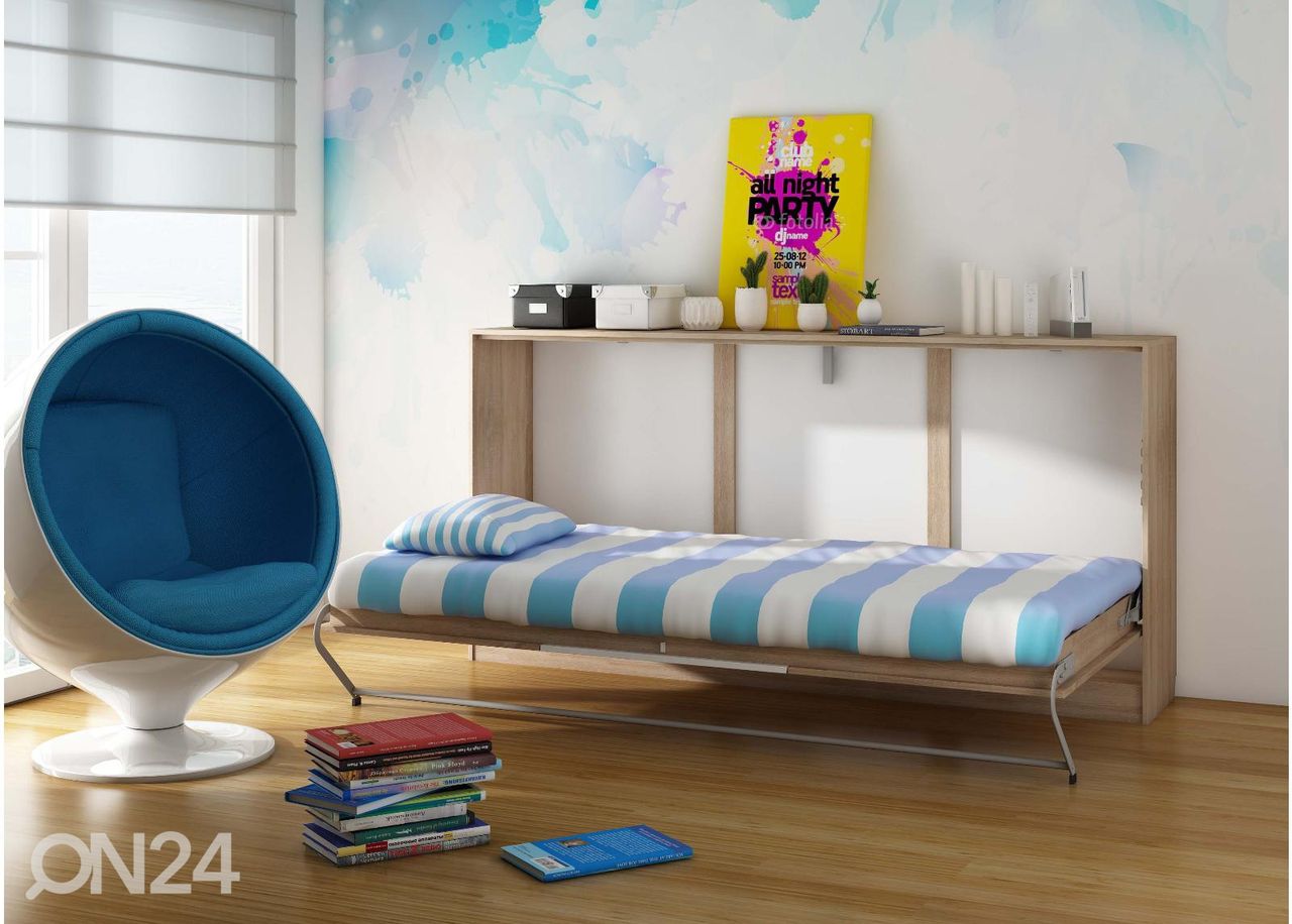 Lasten kaappisänky Mac 90x200 cm kuvasuurennos
