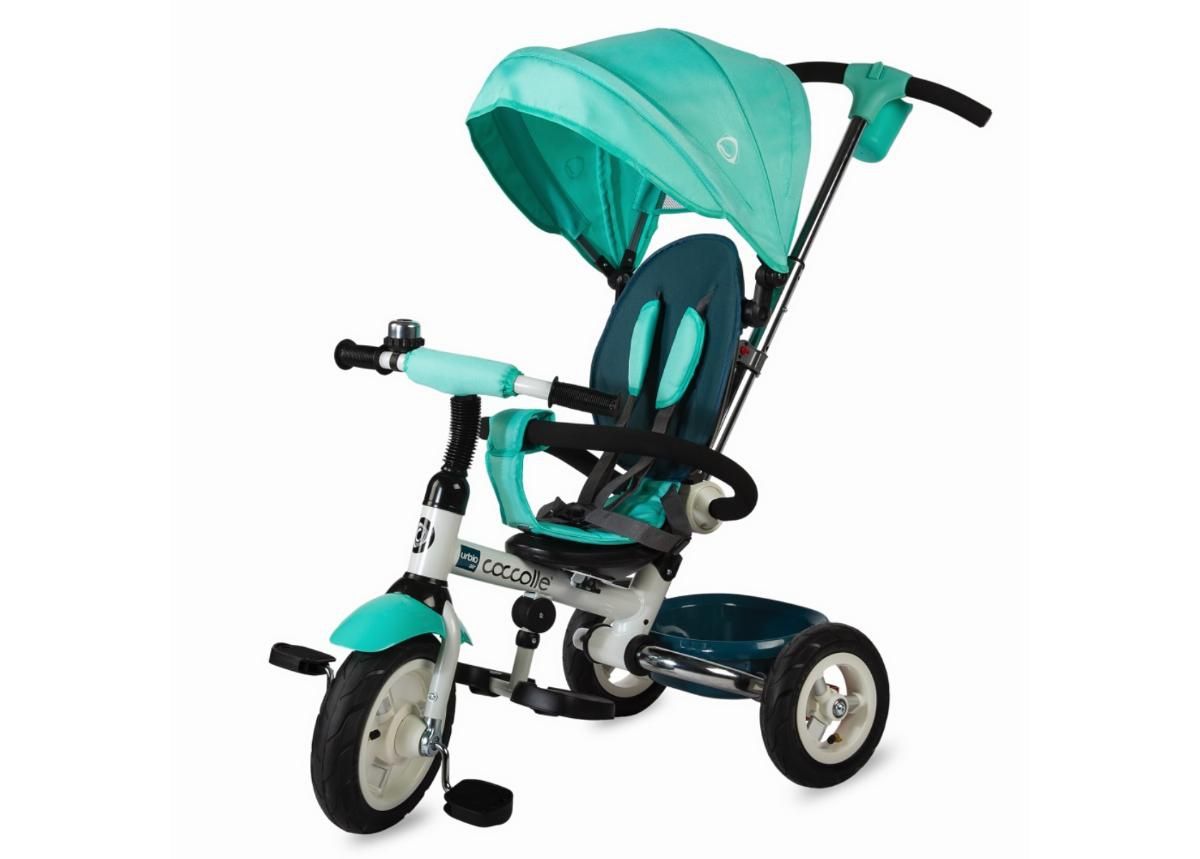 Lasten kolmipyöräinen polkupyörä Tow Bar Coccolle Urbio Air kuvasuurennos