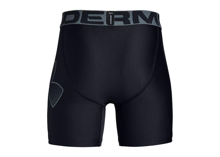 Lasten kompressioshortsit Under Armour HeatGear Fitted Shorts JR 1330758-001 kuvasuurennos