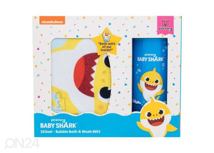 Lasten kylpyvaahto ja pesukinnas Pinkfong Baby Shark kuvasuurennos