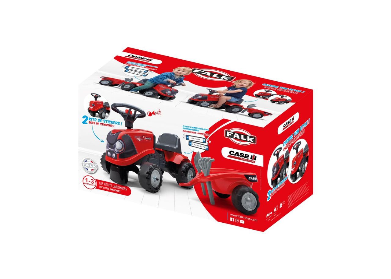 Lasten leikkitraktori Baby Case IH Volare kuvasuurennos