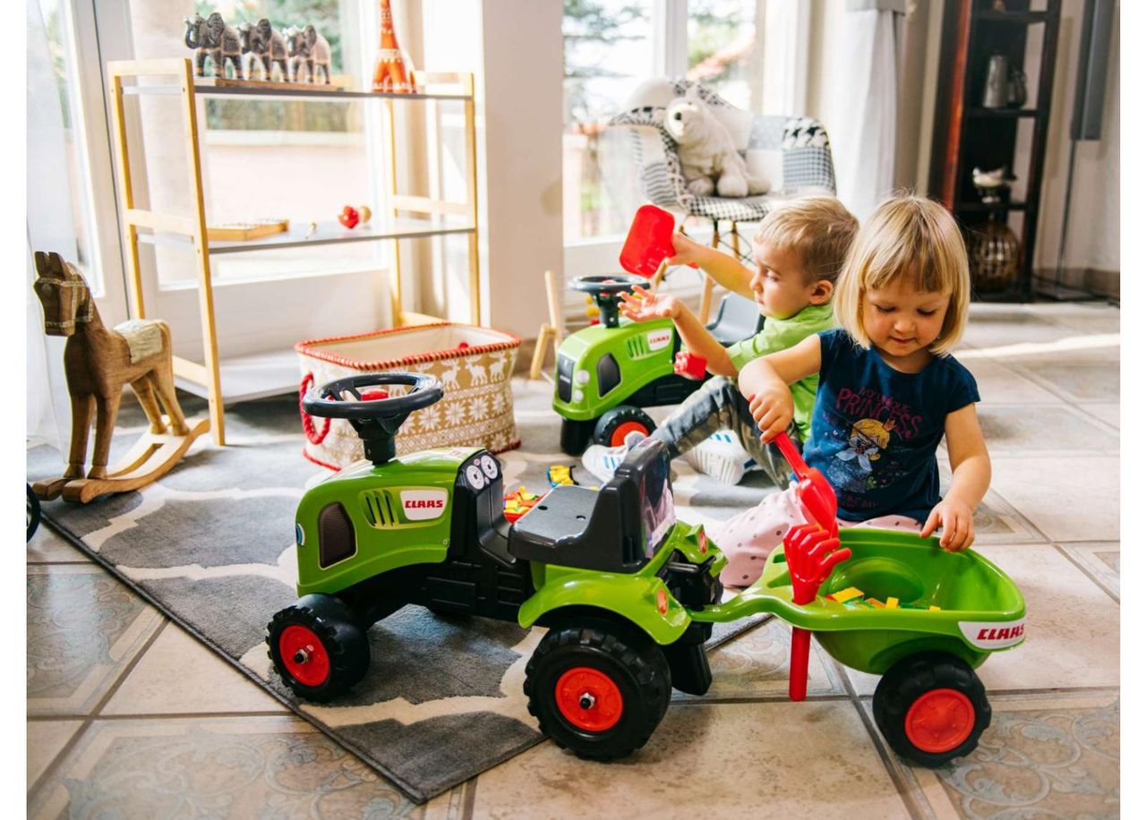 Lasten leikkitraktori Falk Claas Volare kuvasuurennos