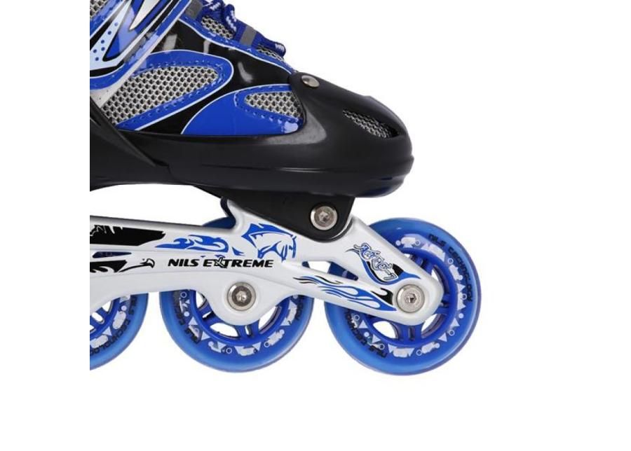 Lasten luistimet / rullaluistimet Nils Extreme Blue 2W1 35-38 NH18366 kuvasuurennos