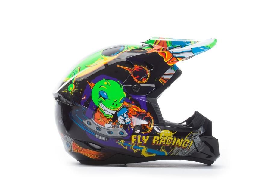 Lasten motocross kypärä Fly Racing Kinetic Youth Invasion kuvasuurennos