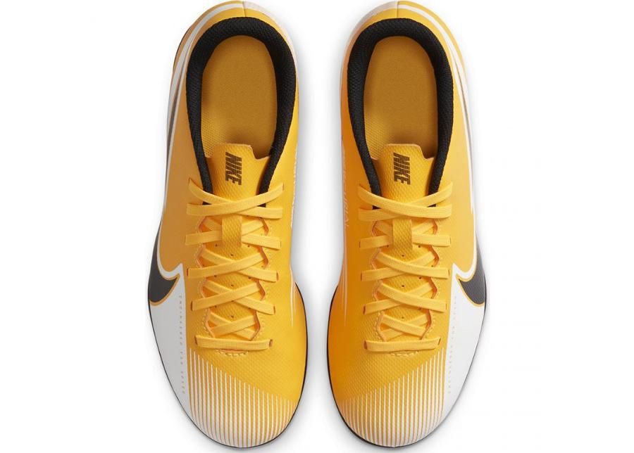 Lasten nurmi-tekonurmi jalkapallokengät Nike Mercurial Vapor 13 Club FG/MG Jr AT8161 801 kuvasuurennos