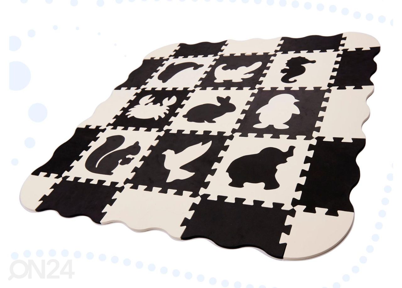 Lasten palapelimatto 25 palaa 114x114 cm kuvasuurennos