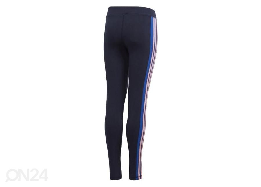 Lasten pitkät leggingsit Adidas 3-Stripes Tights YG Jr kuvasuurennos