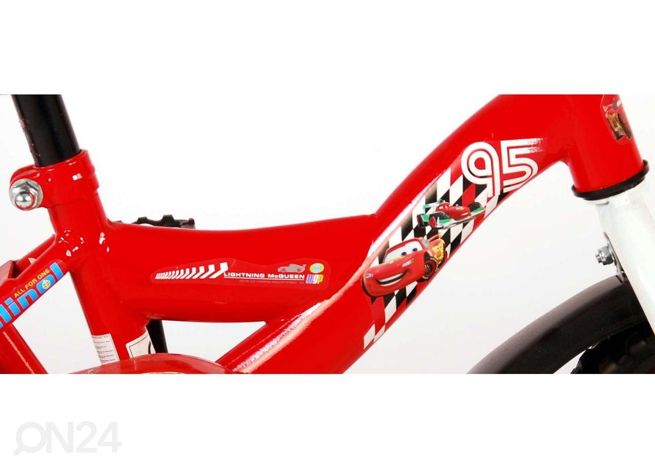 Lasten polkupyörä 10 tuuma Disney Cars kuvasuurennos