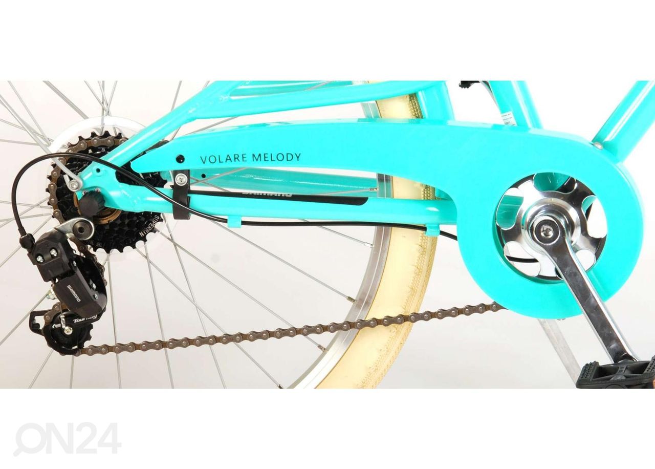 Lasten polkupyörä 24" Volare Melody Prime Collection 6 vaihdetta kuvasuurennos