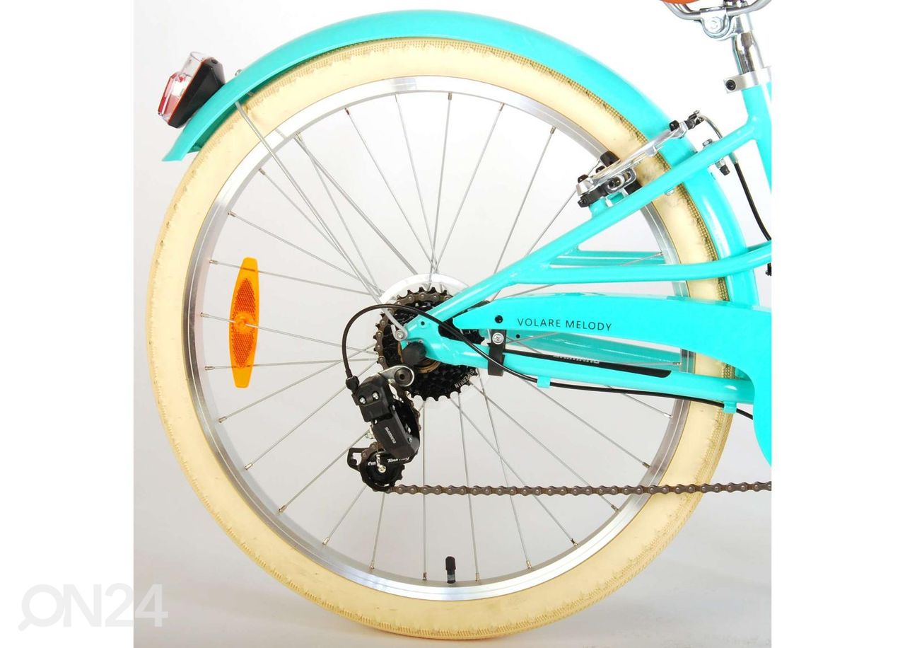 Lasten polkupyörä 24" Volare Melody Prime Collection 6 vaihdetta kuvasuurennos